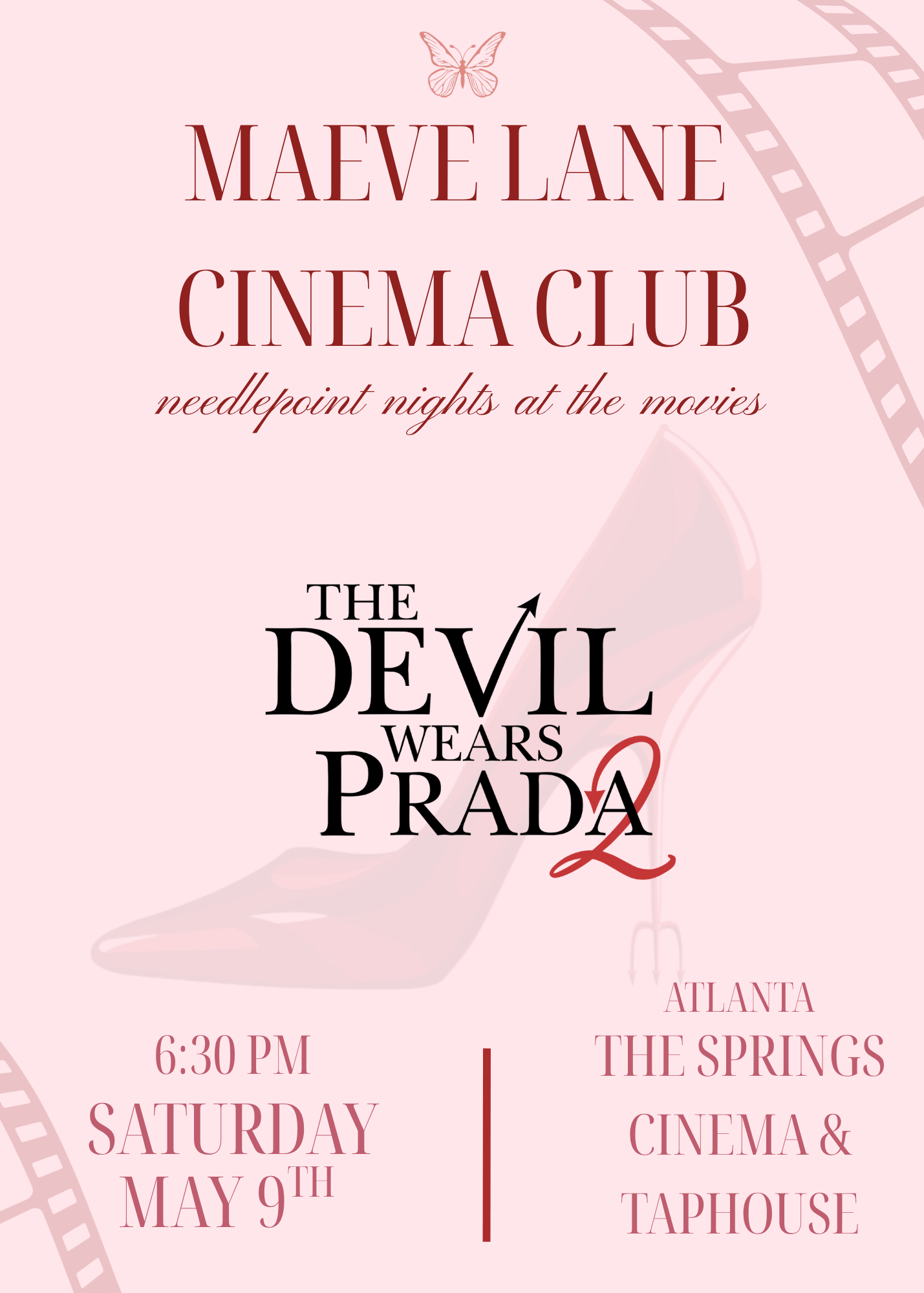 Devil Wears Prada 2 Needlepoint Night | Atlanta Event