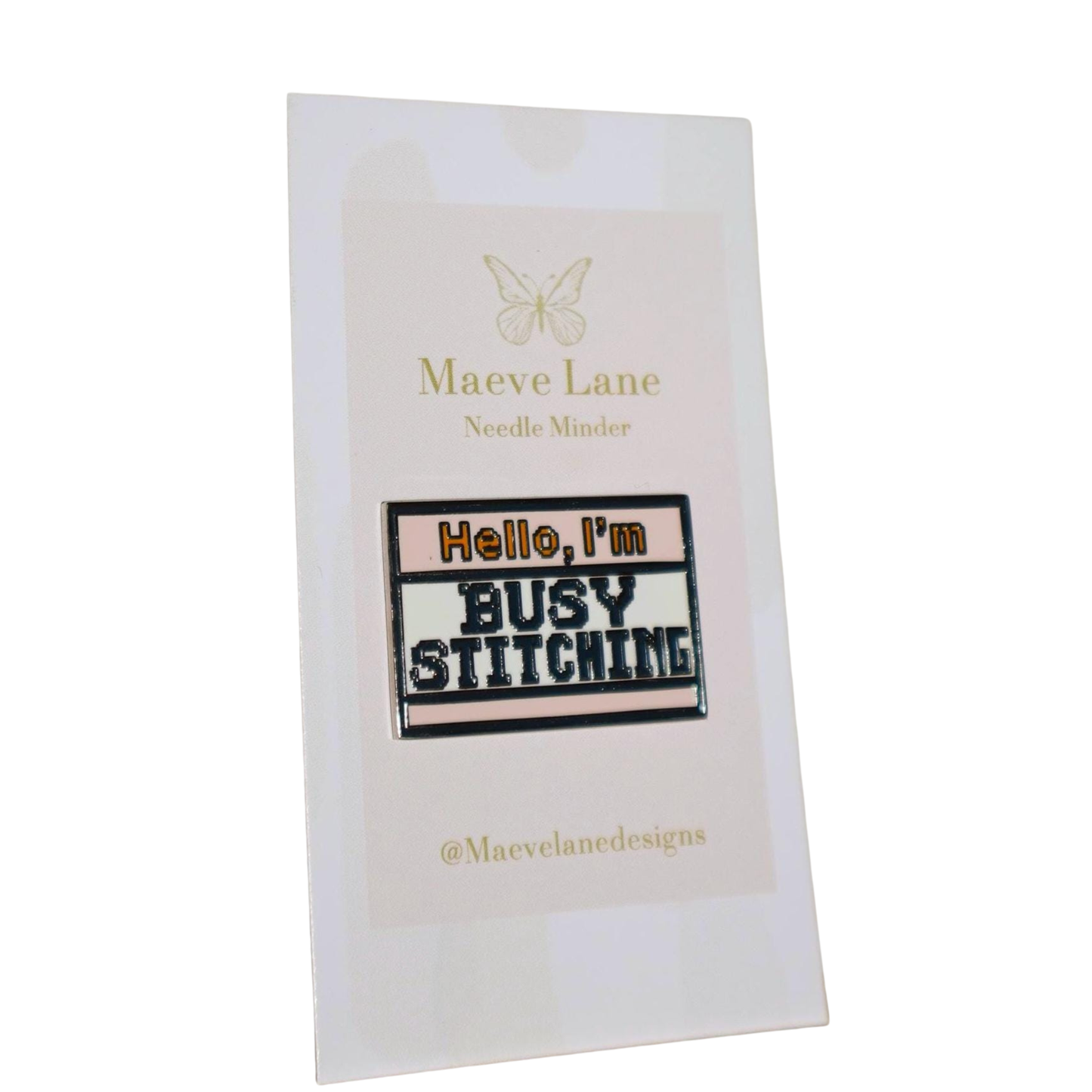 Busy Stitching Needle Minder